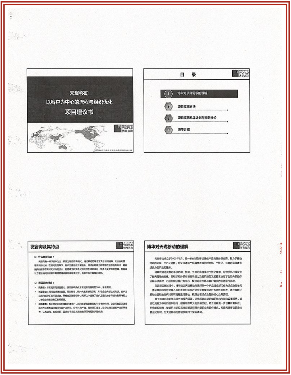 天瓏移動以客戶為中心的組織和流程優(yōu)化項目