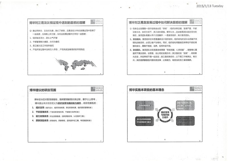 正易龍組織變革與組織能力提升項(xiàng)目