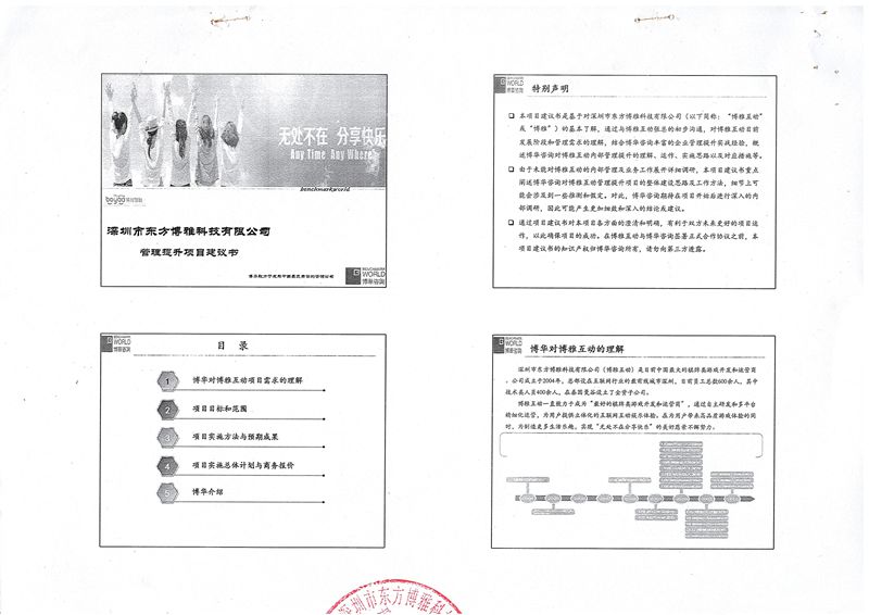 博雅互動管理提升項目