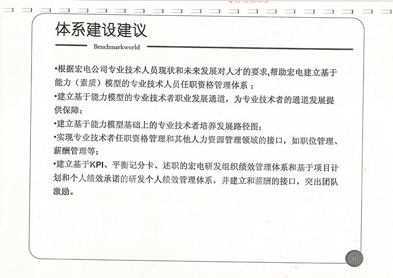 深圳宏電技術研發體系人力資源建設項目