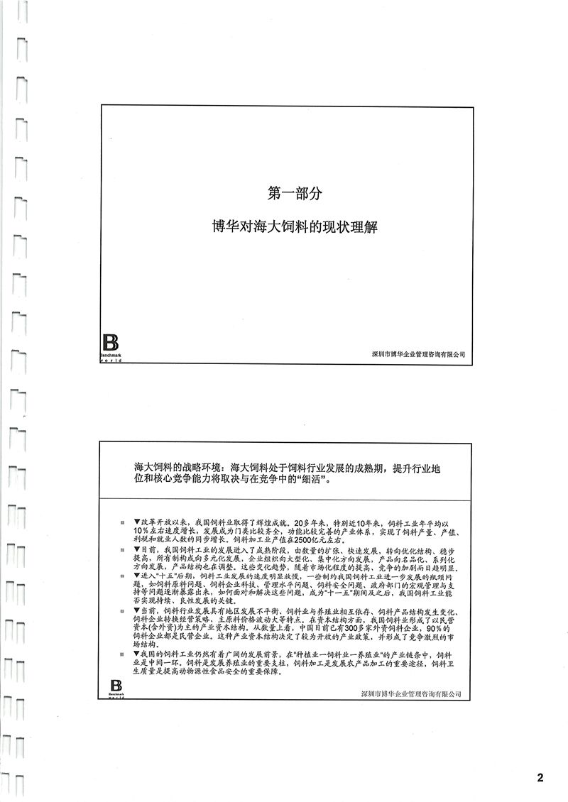 海大集團管理體系評估/人力資源管理體系建設項目