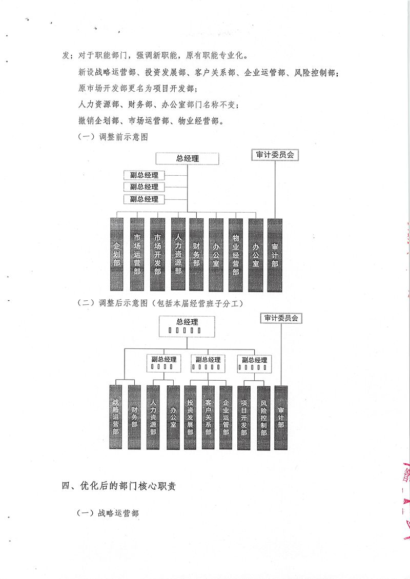 賽格股份組織結構優化項目