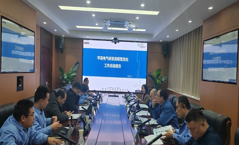 平高電氣研發(fā)流程顯性化項目